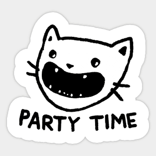 PARTY TIME Sticker